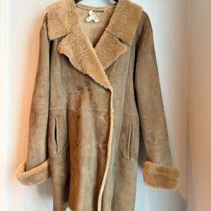 Calvin Klein Shearling Coat